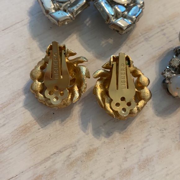 Vintage  earring bundle -10 pairs - Picture 11 of 11